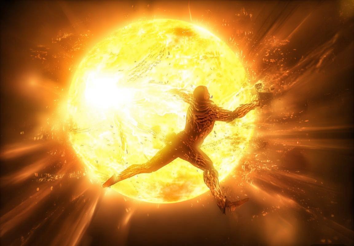 宇宙对决：304太阳与神秘人的光明与暗影较量